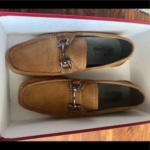 Ferragamo suede loafers